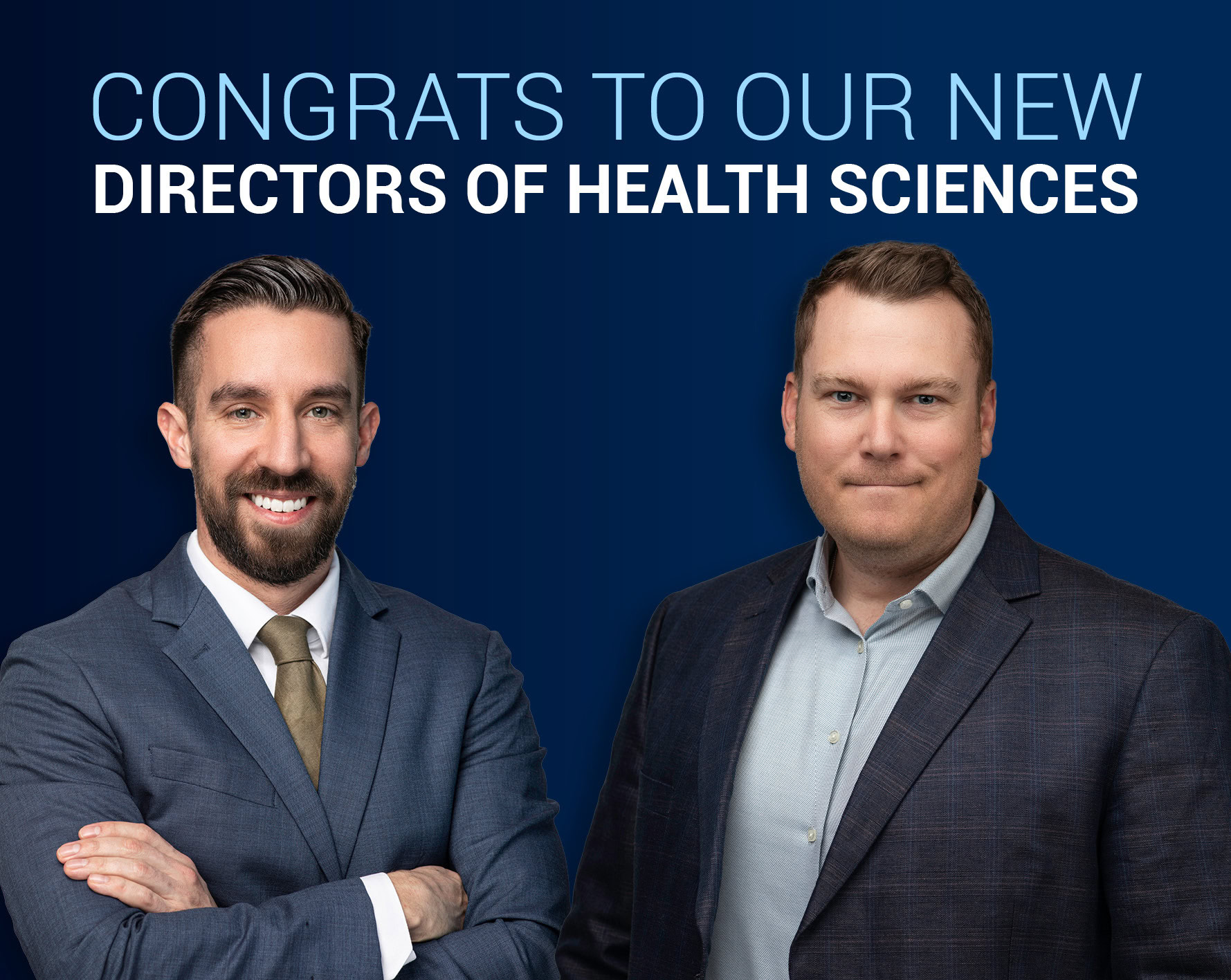 Celebrating Our New Directors of Health Sciences - CTEH